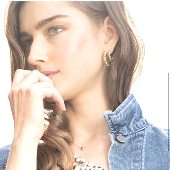 Rendor Gold Earrings by Rachel Zoe
Gold Plated
Pierced Earrings - Picture 2 of 7